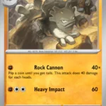 Graveler - Reverse Holo Uncommon - 151 - 075/165 - Pokemon Kartı
