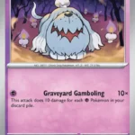 Greavard - Common - Paldean Fates - 042/91 - Pokemon Kartı