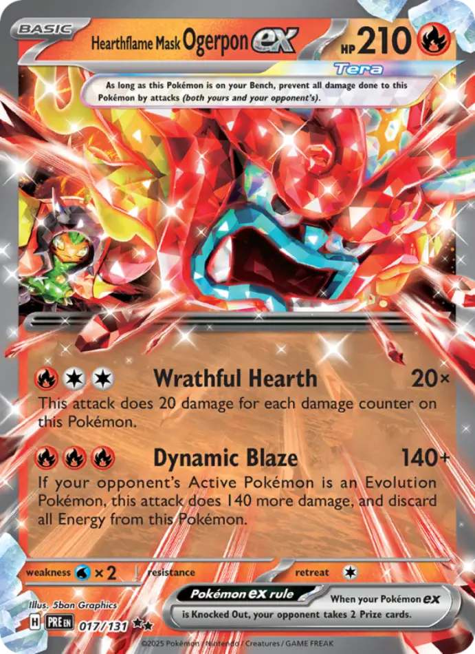 hearthflame-mask-ogerpon-ex-double-rare-prismatic-evolutions-017-131-pokemon-karti.webp Hearthflame Mask Ogerpon ex - Double Rare - Prismatic Evolutions - 017/131 - Pokemon Kartı - Görsel 1