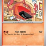 Heat Rotom - Reverse Holo Rare - Paldean Fates - 013/91 - Pokemon Kartı