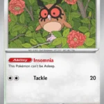 Hoothoot - Reverse Holo Common - Prismatic Evolutions - 077/131 - Pokemon Kartı