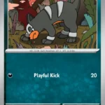 Houndour - Reverse Holo Common - Prismatic Evolutions - 062/131 - Pokemon Kartı