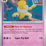 Hypno - Reverse Holo Uncommon - 151 - 097/165 - Pokemon Kartı