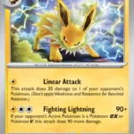 Jolteon - Reverse Holo Rare - 151 - 135/165 - Pokemon Kartı