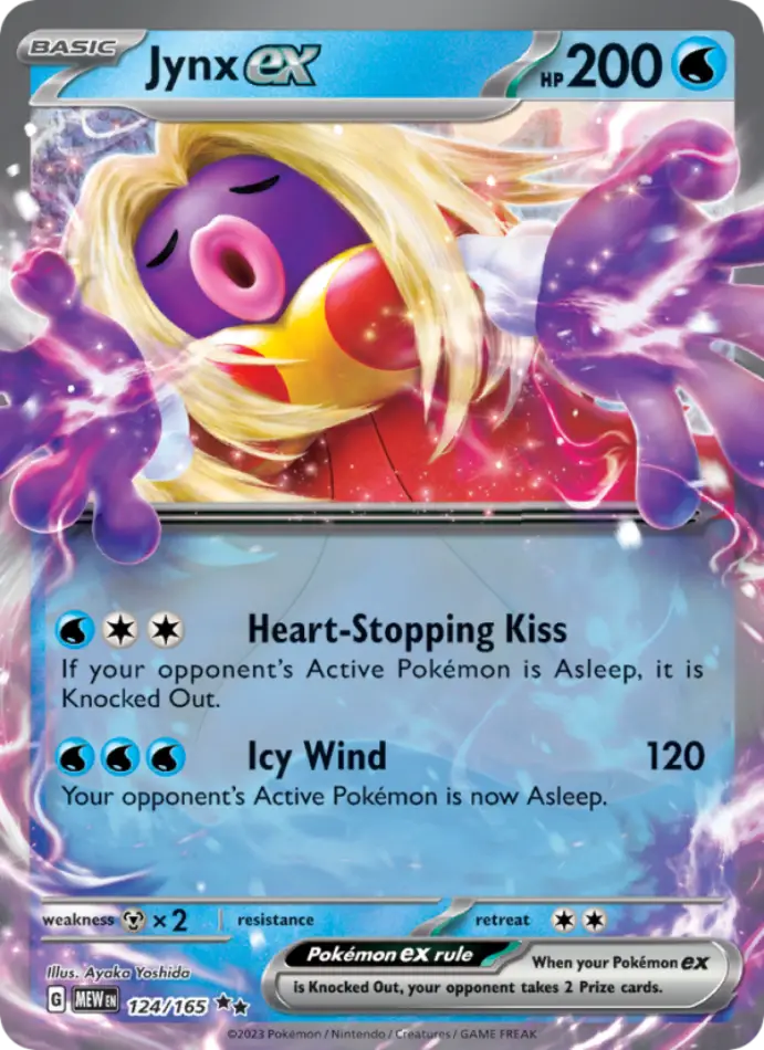 jynx-ex-double-rare-151-124-165-pokemon-karti.webp Jynx ex - Double Rare - 151 - 124/165 - Pokemon Kartı - Görsel 1