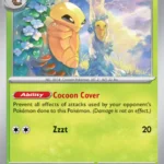 Kakuna - Reverse Holo Common - 151 - 014/165 - Pokemon Kartı