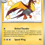 Kilowattrel - Shiny Rare - Paldean Fates - 146/91 - Pokemon Kartı