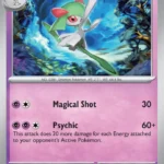 Kirlia - Reverse Holo Uncommon - Paldean Fates - 028/91 - Pokemon Kartı