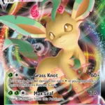 Leafeon VMAX - Holo Rare VMAX - Evolving Skies - 008/203 - Pokemon Kartı