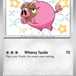 Lechonk - Shiny Rare - Paldean Fates - 207/91 - Pokemon Kartı