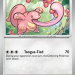 Lickitung - Reverse Holo Common - 151 - 108/165 - Pokemon Kartı
