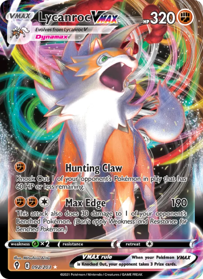 lycanroc-vmax-holo-rare-vmax-evolving-skies-092-203-pokemon-karti.webp Lycanroc VMAX - Holo Rare VMAX - Evolving Skies - 092/203 - Pokemon Kartı - Görsel 1
