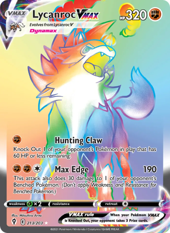 lycanroc-vmax-secret-rare-evolving-skies-213-203-pokemon-karti.webp Lycanroc VMAX -Secret Rare - Evolving Skies - 213/203 - Pokemon Kartı - Görsel 1