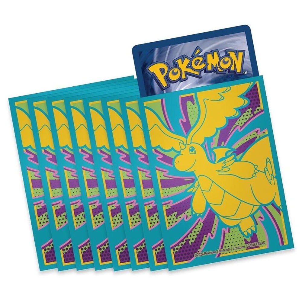 mega-dragonite-ex-pokemon-card-sleeve-65-adet Mega Dragonite Pokemon Card Sleeve - 65 Adet - Görsel 1