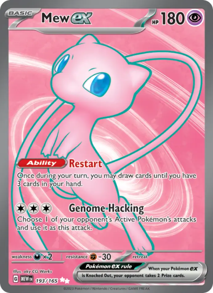 mew-ex-ultra-rare-151-193-165-pokemon-karti.webp Mew ex - Ultra Rare - 151 - 193/165 - Pokemon Kartı - Görsel 1