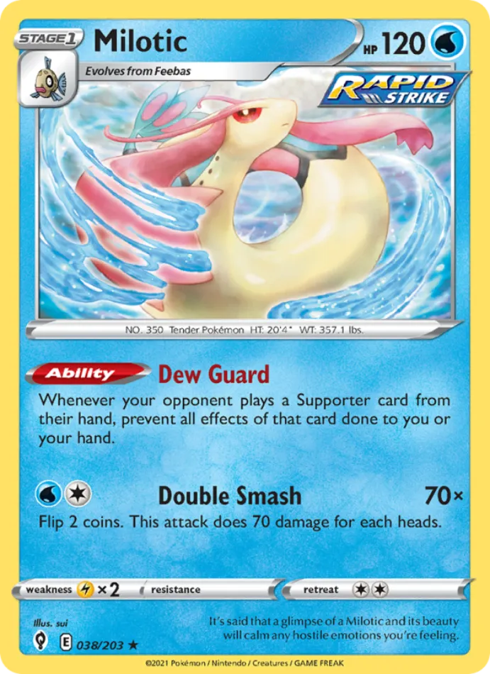 milotic-rare-evolving-skies-038-203-pokemon-karti.webp Milotic - Rare - Evolving Skies - 038/203 - Pokemon Kartı - Görsel 1