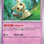 Mimikyu - Reverse Holo Rare - Paldean Fates - 037/91 - Pokemon Kartı