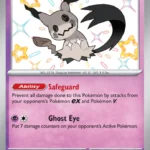 Mimikyu - Shiny Rare - Paldean Fates - 160/91 - Pokemon Kartı