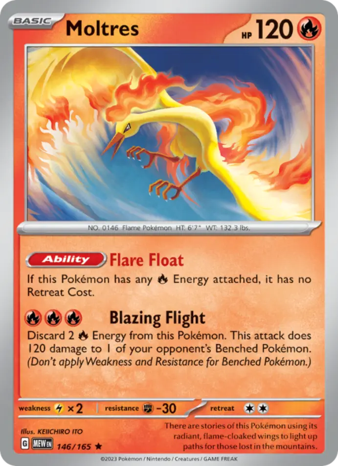 moltres-holo-rare-151-146-165-pokemon-karti.webp Moltres - Reverse Holo Rare - 151 - 146/165 - Pokemon Kartı - Görsel 1