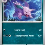 Nidorino - Uncommon - 151 - 033/165 - Pokemon Kartı