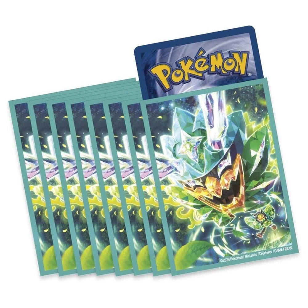 ogerpon-ex-premium-pokemon-card-sleeve-65-adet Teal Mask Ogerpon Pokemon Center Card Sleeve - 65 Adet - Görsel 1