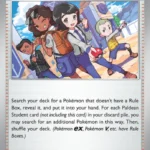 Paldean Student - Reverse Holo Common - Paldean Fates - 086/91 - Trainer Kartı