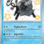 Paldean Tauros - Shiny Rare - Paldean Fates - 120/91 - Pokemon Kartı