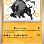 Paldean Tauros - Shiny Rare - Paldean Fates - 172/91 - Pokemon Kartı