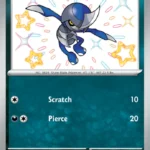 Pawniard - Shiny Rare - Paldean Fates - 185/91 - Pokemon Kartı