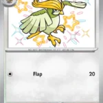 Pidgeotto - Shiny Rare - Paldean Fates - 197/91 - Pokemon Kartı