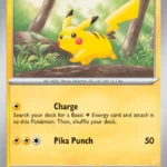 Pikachu - Reverse Holo Common - 151 - 025/165 - Pokemon Kartı