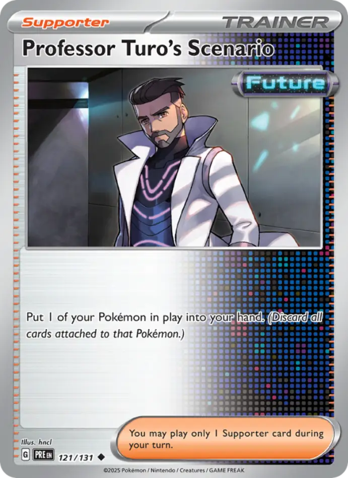 professor-turo-s-scenario-uncommon-prismatic-evolutions-121-131-trainer-karti.webp Professor Turo's Scenario - Poke Ball Reverse Holo Uncommon - Prismatic Evolutions - 121/131 - Trainer Kartı - Görsel 1