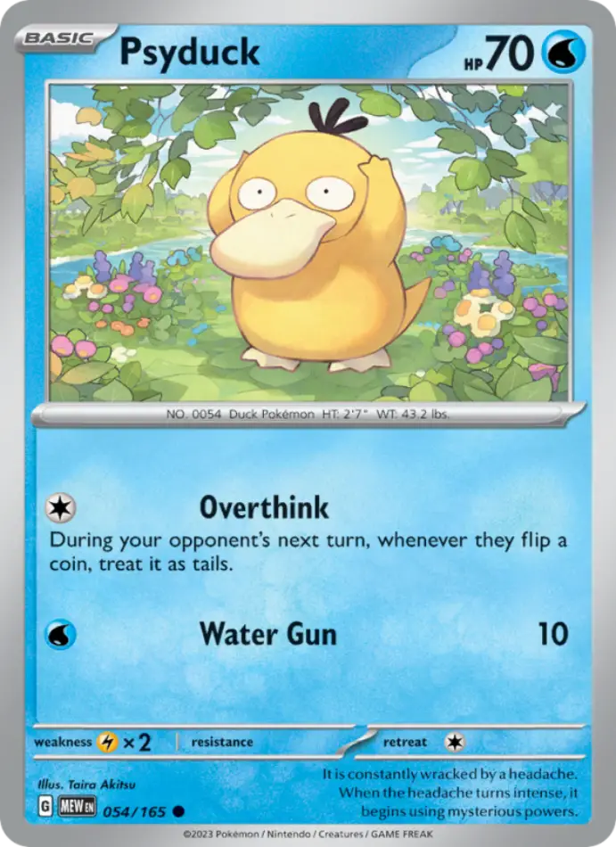 psyduck-common-151-054-165-pokemon-karti.webp Psyduck - Common - 151 - 054/165 - Pokemon Kartı - Görsel 1