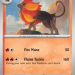 Pyroar - Reverse Holo Uncommon - Prismatic Evolutions - 016/131 - Pokemon Kartı