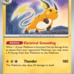 Raichu - Reverse Holo Rare - 151 - 026/165 - Pokemon Kartı