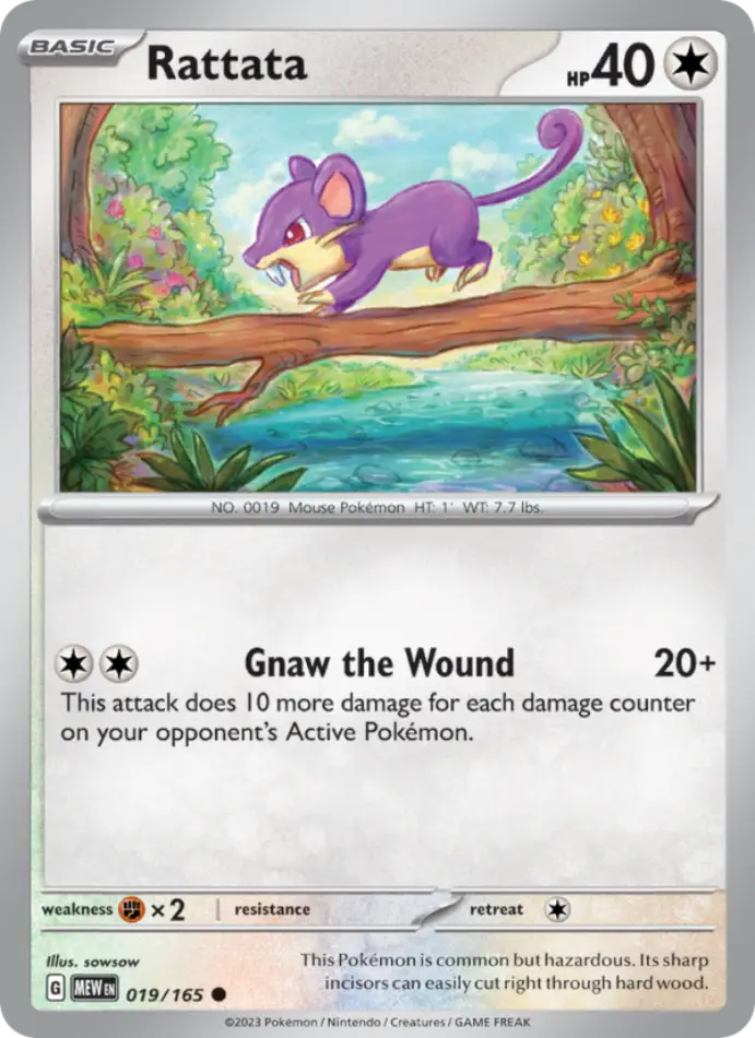 rattata-common-151-019-165-pokemon-karti.webp Rattata - Reverse Holo Common - 151 - 019/165 - Pokemon Kartı - Görsel 1