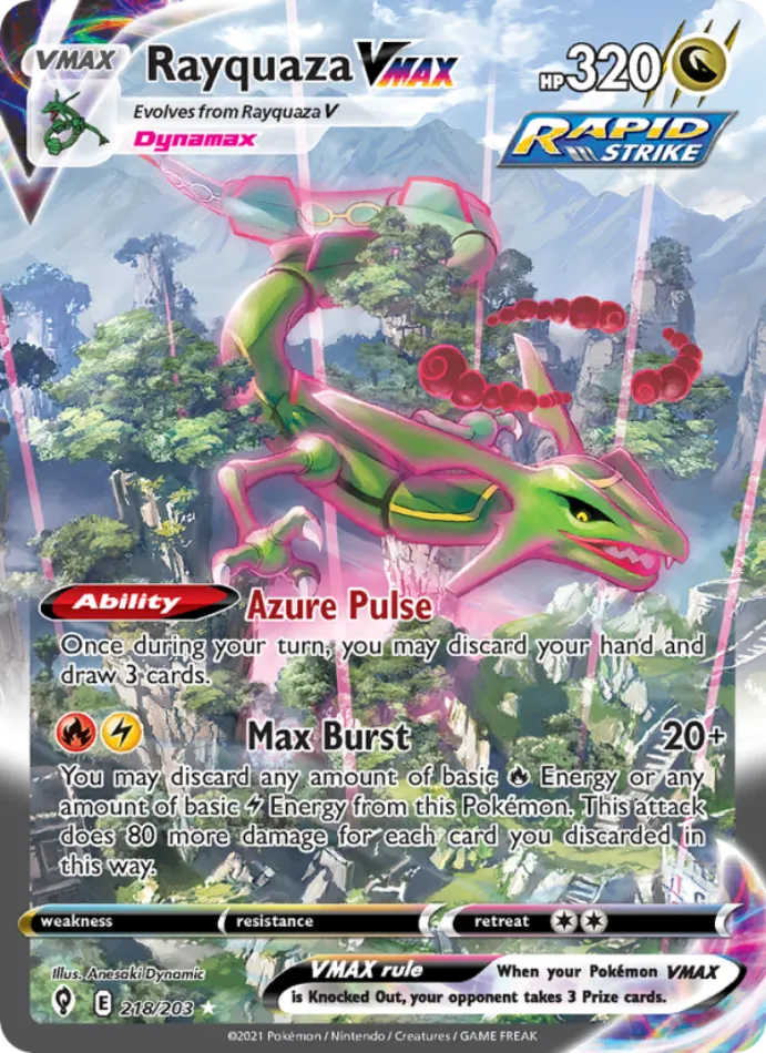 rayquaza-vmax-secret-rare-evolving-skies-218-203-pokemon-karti.webp Rayquaza VMAX -Secret Rare - Evolving Skies - 218/203 - Pokemon Kartı - Görsel 1
