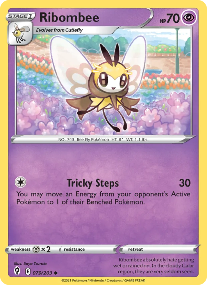 ribombee-uncommon-evolving-skies-079-203-pokemon-karti.webp Ribombee - Uncommon - Evolving Skies - 079/203 - Pokemon Kartı - Görsel 1