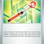 Roto-Stick - Reverse Holo Common - Prismatic Evolutions - 127/131 - Trainer Kartı