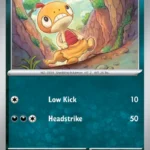 Scraggy - Reverse Holo Common - Paldean Fates - 060/91 - Pokemon Kartı
