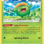 Skiploom - Reverse Holo Uncommon - Evolving Skies - 003/203 - Pokemon Kartı