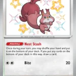 Skwovet - Shiny Rare - Paldean Fates - 205/91 - Pokemon Kartı