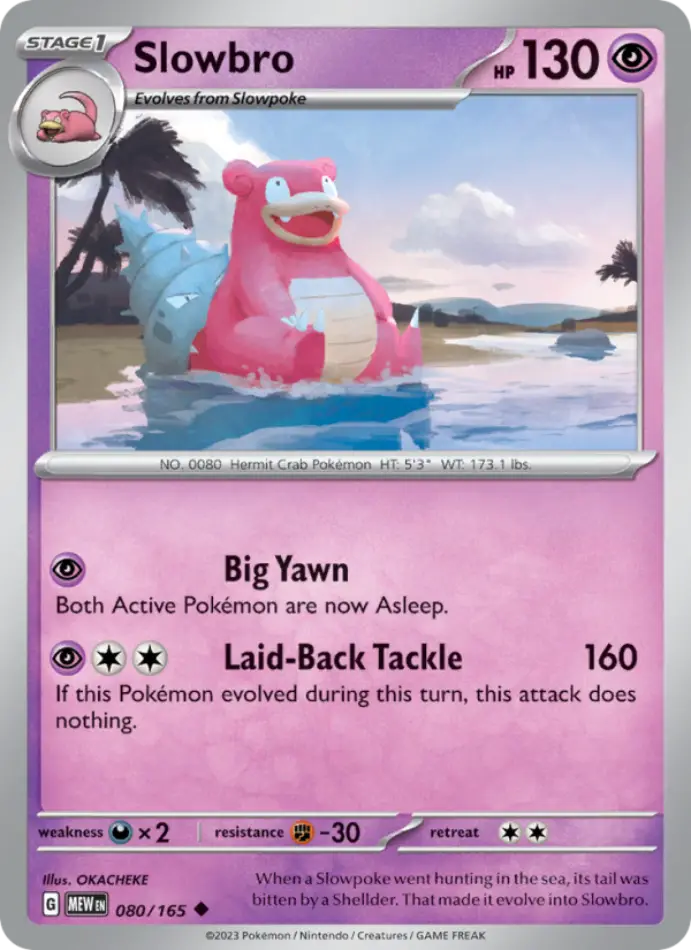 slowbro-uncommon-151-080-165-pokemon-karti.webp Slowbro - Reverse Holo Uncommon - 151 - 080/165 - Pokemon Kartı - Görsel 1