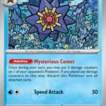 Starmie - Reverse Holo Rare - 151 - 121/165 - Pokemon Kartı