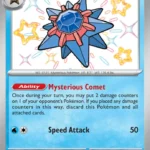Starmie - Shiny Rare - Paldean Fates - 119/91 - Pokemon Kartı