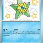 Staryu - Shiny Rare - Paldean Fates - 118/91 - Pokemon Kartı