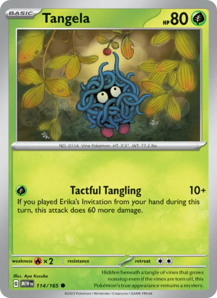 tangela-common-151-114-165-pokemon-karti.webp Tangela - Reverse Holo Common - 151 - 114/165 - Pokemon Kartı - Görsel 1