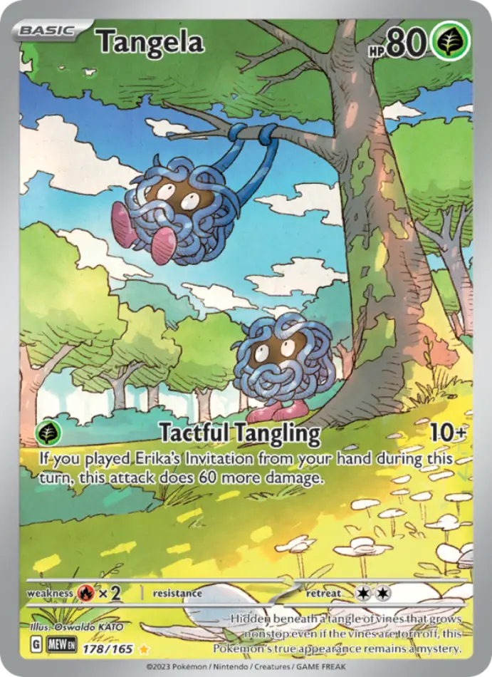 tangela-illustration-rare-151-178-165-pokemon-karti.webp Tangela - Illustration Rare - 151 - 178/165 - Pokemon Kartı - Görsel 1