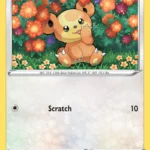 Teddiursa - Reverse Holo Common - Evolving Skies - 126/203 - Pokemon Kartı