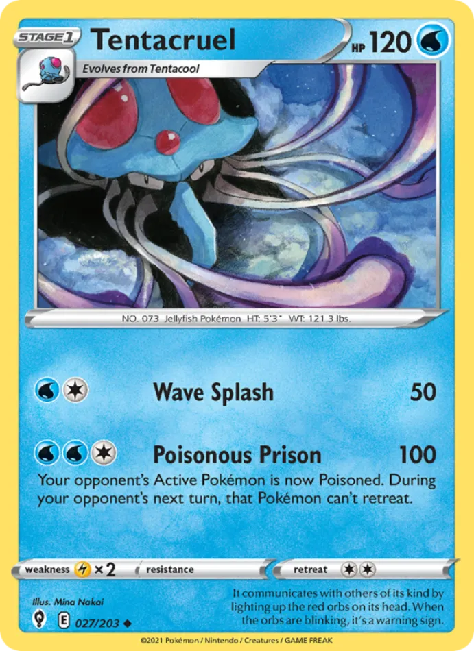 tentacruel-uncommon-evolving-skies-027-203-pokemon-karti.webp Tentacruel - Reverse Holo Uncommon - Evolving Skies - 027/203 - Pokemon Kartı - Görsel 1